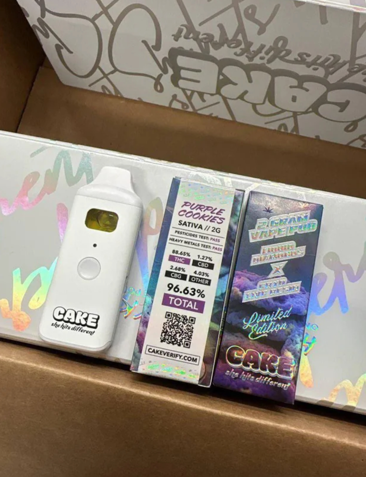 Cake Dispos Side View